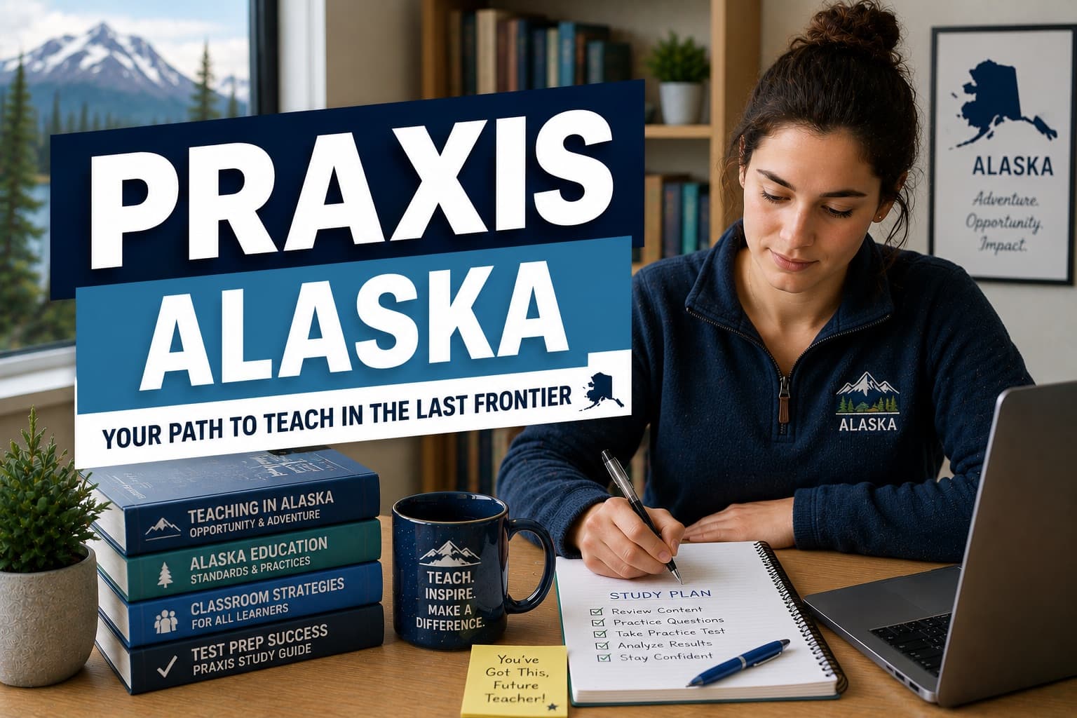Alaska Praxis online exam preparation for Alaska teacher certification